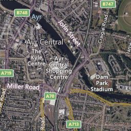 Maps and local area information on aboutmyplace.co.uk