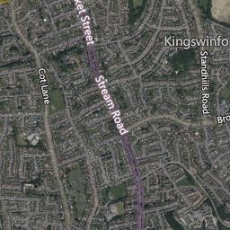 Maps and local area information on aboutmyplace.co.uk