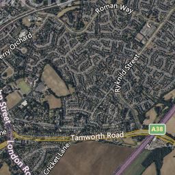Maps and local area information on aboutmyplace.co.uk