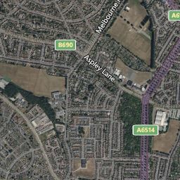 Maps and local area information on aboutmyplace.co.uk