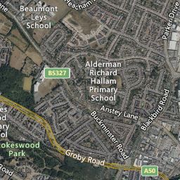 Maps and local area information on aboutmyplace.co.uk