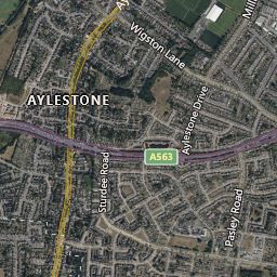 Maps and local area information on aboutmyplace.co.uk