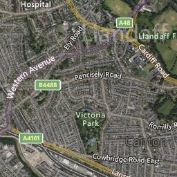 Maps and local area information on aboutmyplace.co.uk