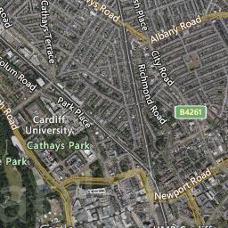 Maps and local area information on aboutmyplace.co.uk