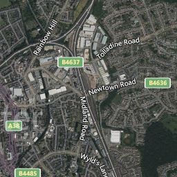 Maps and local area information on aboutmyplace.co.uk