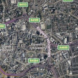 Maps and local area information on aboutmyplace.co.uk