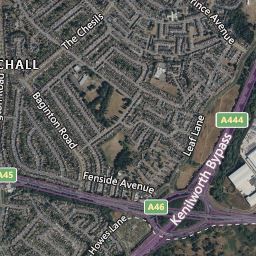 Maps and local area information on aboutmyplace.co.uk
