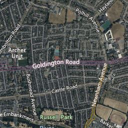Maps and local area information on aboutmyplace.co.uk