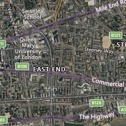 Maps and local area information on aboutmyplace.co.uk
