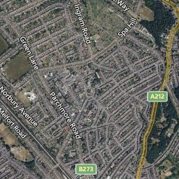 Maps and local area information on aboutmyplace.co.uk