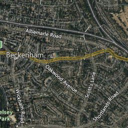 Maps and local area information on aboutmyplace.co.uk