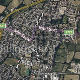 Maps and local area information on aboutmyplace.co.uk