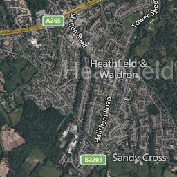 Maps and local area information on aboutmyplace.co.uk